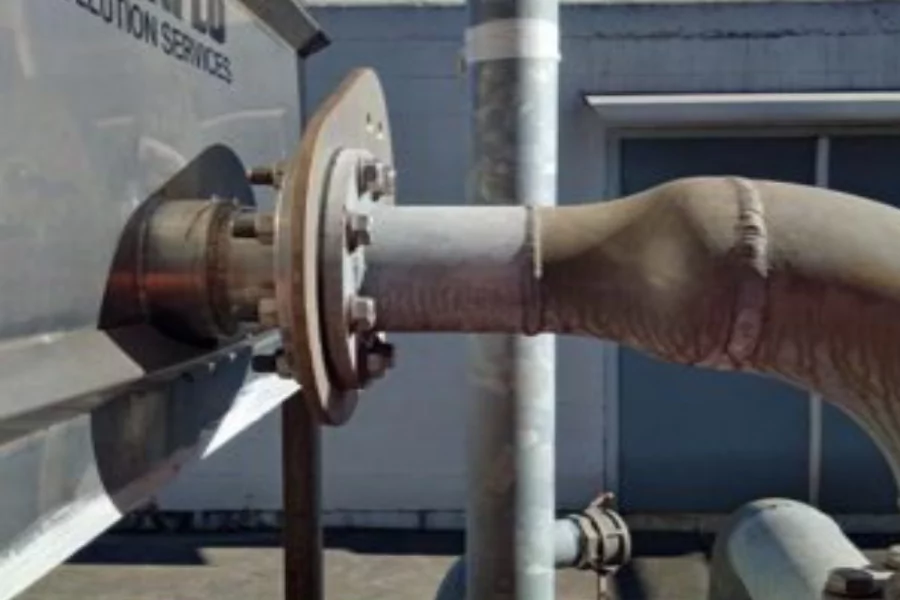 old-kwikflo-stainless-steel-oil-water-separator-fitting