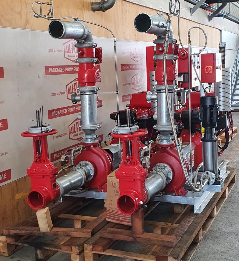 Fire Hydrant Booster Pump Sets