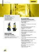 Submersible Drainage Pump