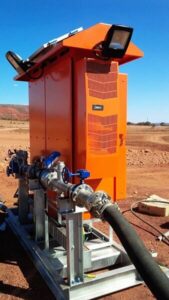 A complete bore pump package designed and installed by All-Pumps