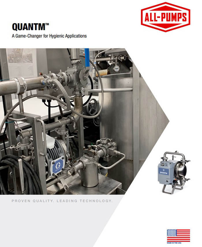 Quantm Electric pump hygienic applications brochure