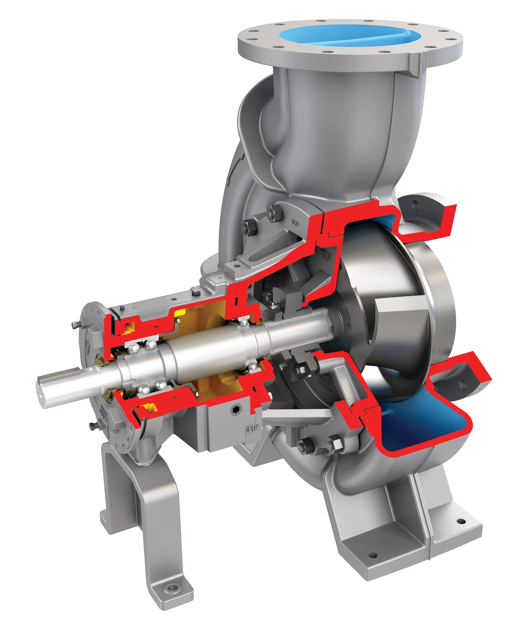 Durco Mark 3 Group 4 High-Capacity, Metallic, ASME (ANSI) Chemical Process Pump