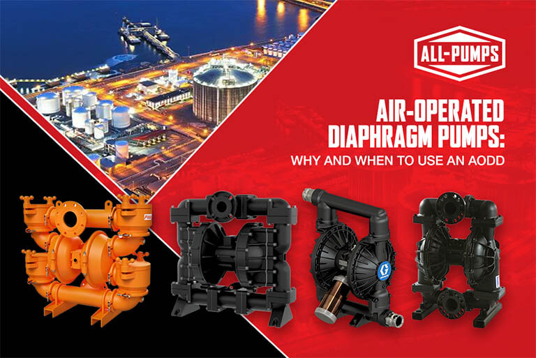 four different Diaphragm pump brands