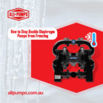Graco Husky 21500 LP Air Diaphragm Pump. How to stop Diaphragm Pumps from freezing
