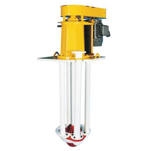 A yellow Terra Titan Slurry pumps or a sump pump