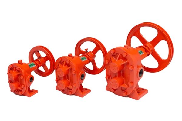 Orange Koshin gear pumps GC series GC 13 GC 20 and GC 25 models