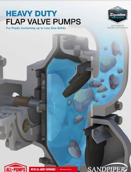 HDF Series Heavy Duty Flap Valve Data Sheet