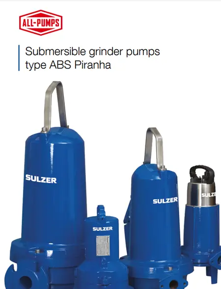 Sulzer Grinder Pumps ABS Piranha