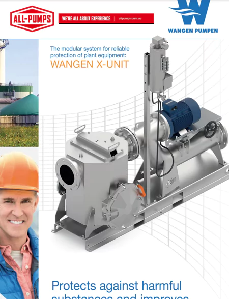 Wangen Pumpen Pumps from Germany - Multiphase Corporation