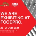 We are exhibiting at Foodpro banner