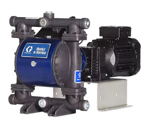 An electric diaphragm pump combines the air-operated diaphragm pump technology with power efficiency by eliminating the need for air compressor attachment.