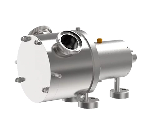 A sinusoidal pump is a type of pump featuring a sine wave-shaped rotor that creates four moving chambers, which gently convey the duty fluid from the inlet port to the higher pressure discharge port.