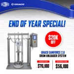 Graco Saniforce 2 Drum Unloader System EOY 2023 Special