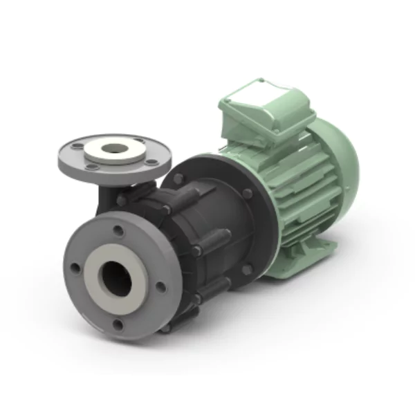  AM pumps are normal priming end-suction centrifugal pump with magnetic drive.