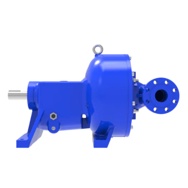 A blue Trillium Roto-Jet® High-Pressure Pitot Tube Pump on a white background