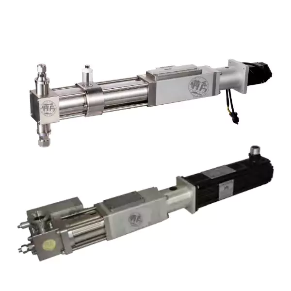 The Hifes MV medium volume dispensing pumps are available in rotary or check valve configurations and are either pneumatic or servo motor powered.