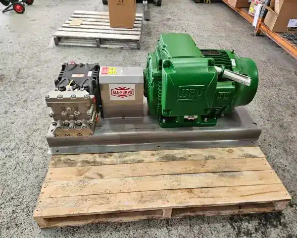 High-Pressure Plunger Pump Complete Assembly Project