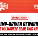 April 2024 Promo: Extended! Free Milwaukee Gear