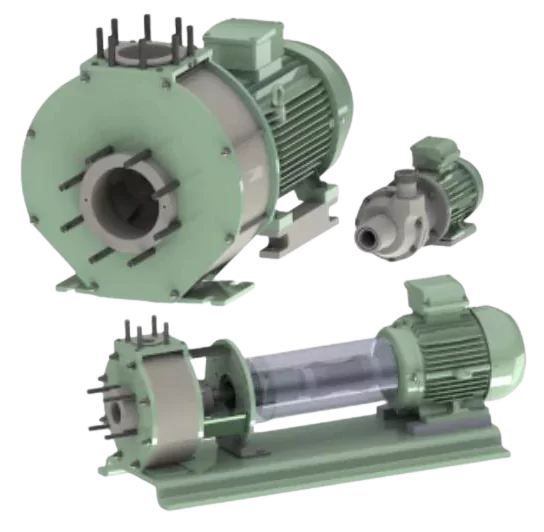 Different options for a Peristaltic hose pumps tubing