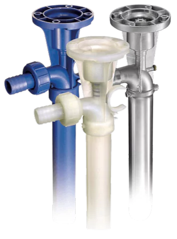Different options for a Peristaltic hose pumps tubing
