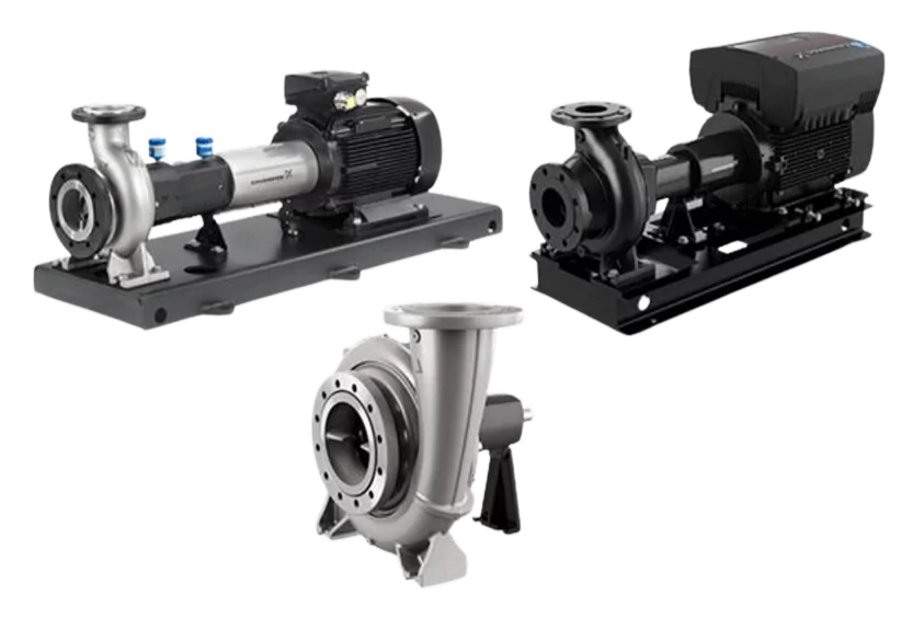 End Suction Long Coupled Grundfos Pump