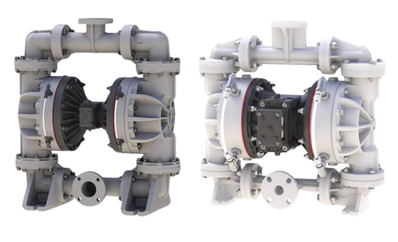 Different options for a Peristaltic hose pumps tubing
