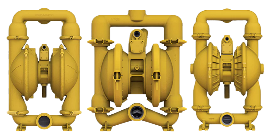 Versamatic Pump Clamped Metal