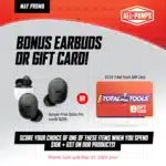 May 2024 Promo: Bonus Earbuds or Gift Card