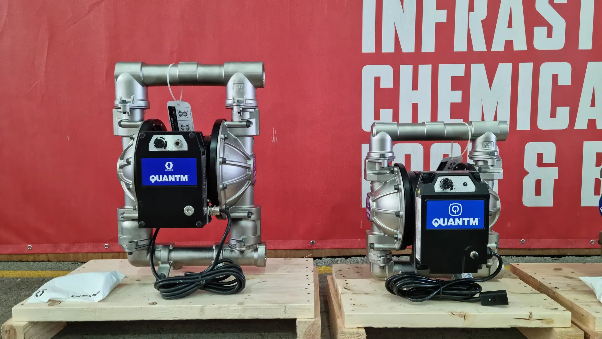 Graco QUANTM EODD Pumps for Chemical Handling