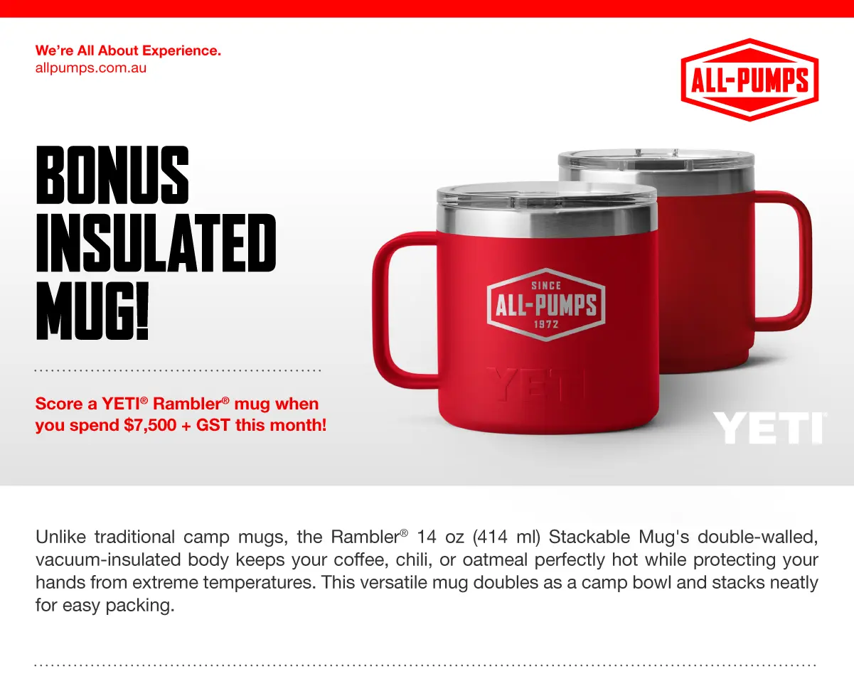 October 2024 Promo: YETI® Rambler® Insulated Mug