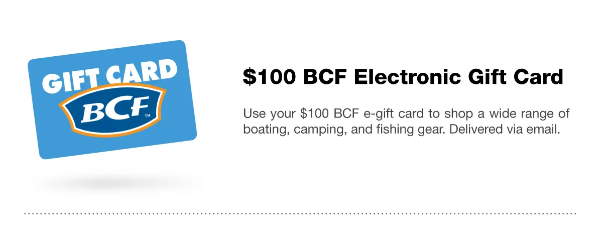Bonus YETI® Insulated Mug or BCF Gift Card BCF E-Gift Card