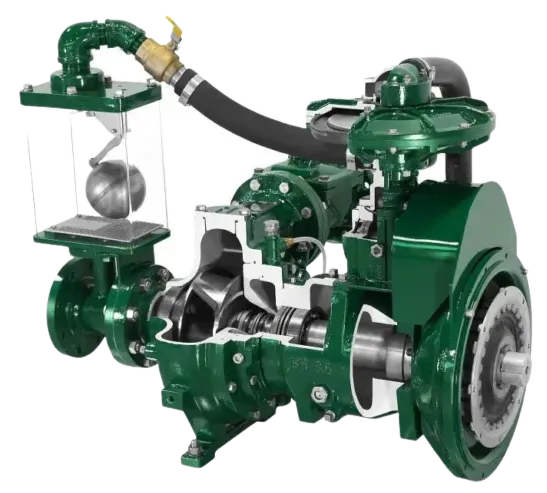 Vacuum Assisted Standard Centrifugal Pumps Solids Handling End Suction Pumps transp