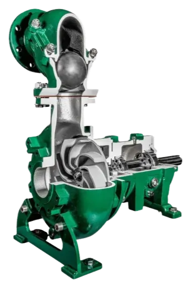 Vacuum Assisted Standard Centrifugal Pumps Vortex Series Recessed Impeller Pumps transp