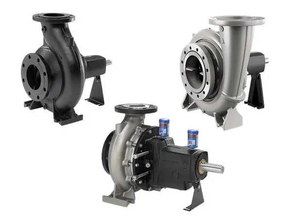 Grundfos End Suction Long-Coupled Single Stage - NKG Bareshaft Model