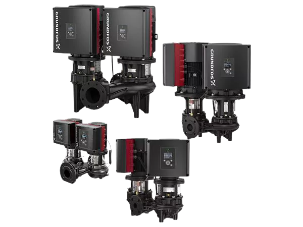 Grundfos Inline Single Stage - TPED Series 2000, TPE3 D model