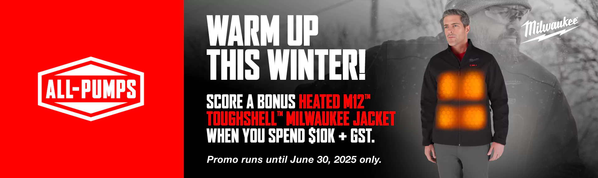 June 2025 Promo: Heated M12 Toughshell Milwaukee Jacket