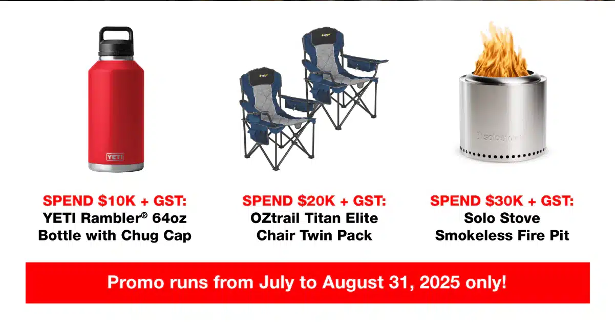 Score a FREE Yeti, Solo Stove, or OzTrail Chair with Purchase