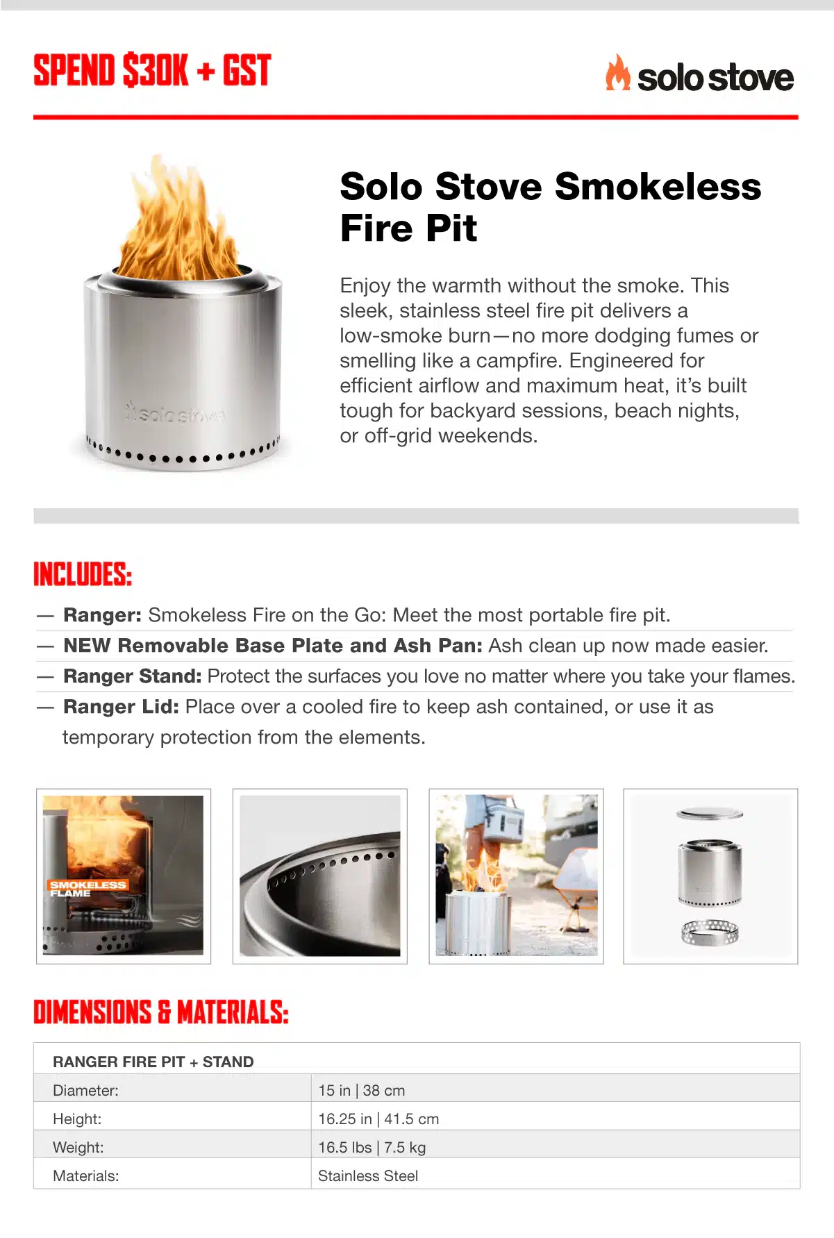 Score a FREE Yeti, Solo Stove, or OzTrail Chair with Purchase