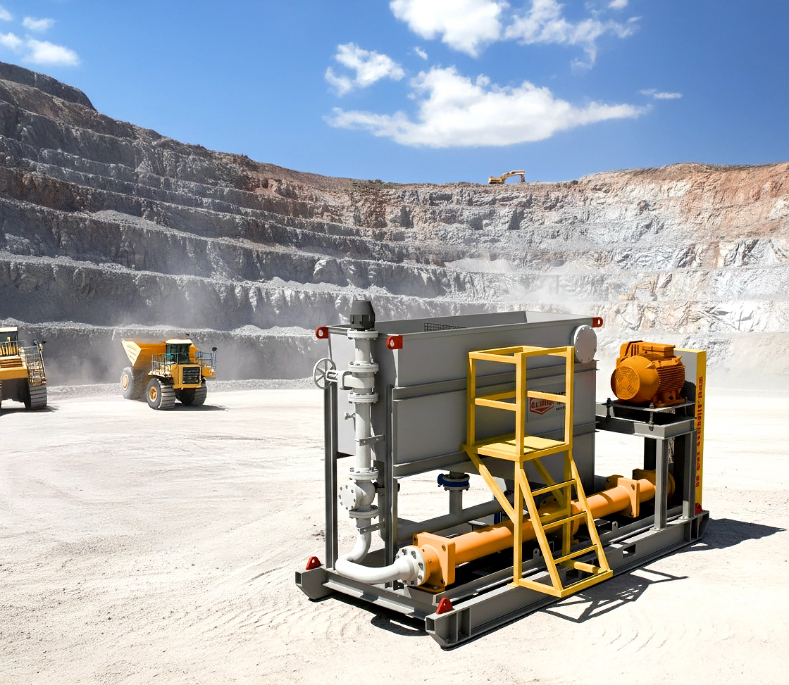 CEMO Pumps application Open Pit Mine Applications