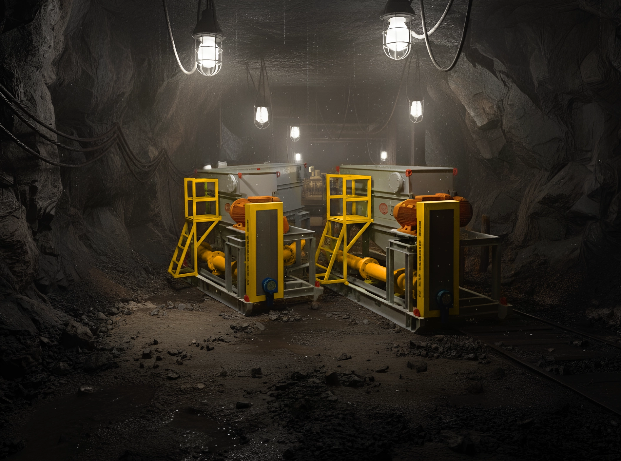 CEMO Pumps application Underground Mine Applications