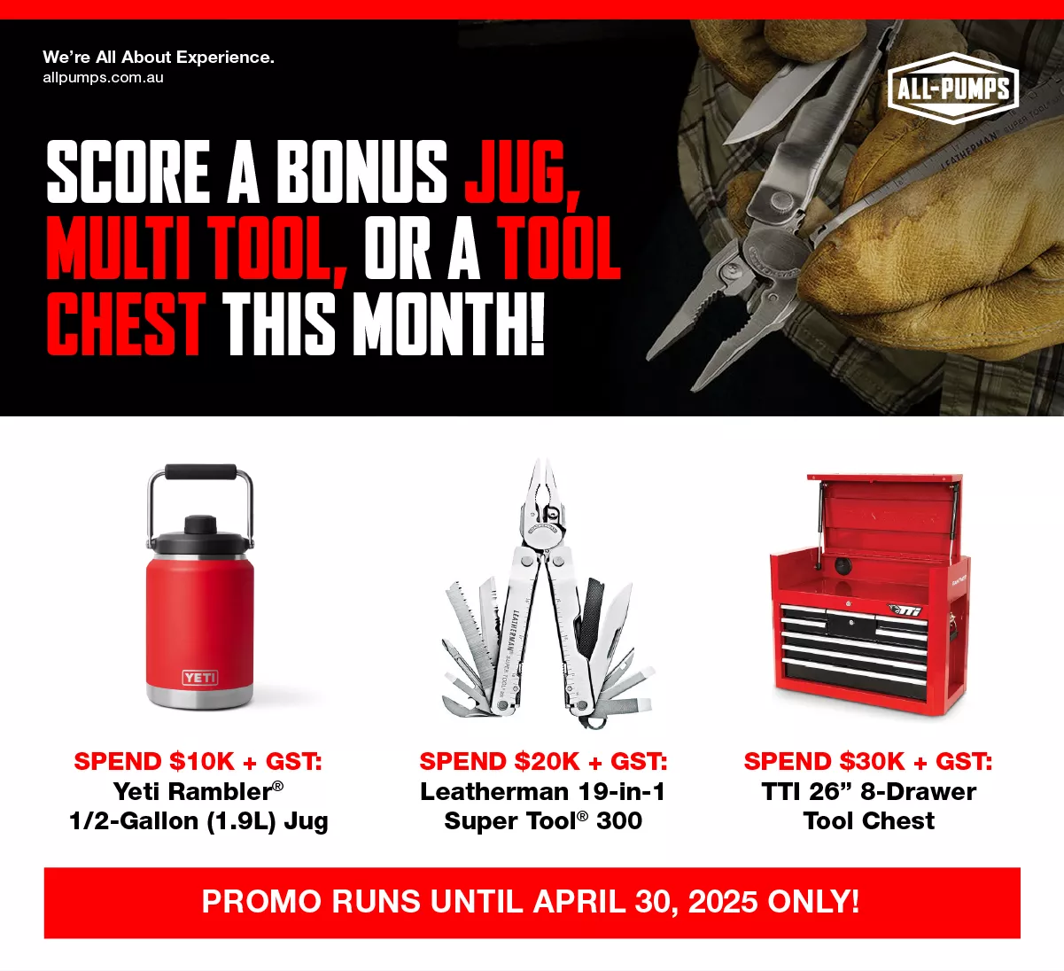 April 2026 Promo hero