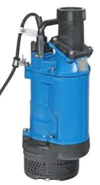 For non-abrasive sediments and thick sludge removal