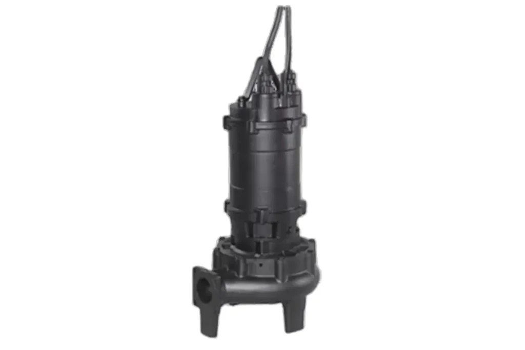 Ebara dark submersible pump with carrying handle and cable