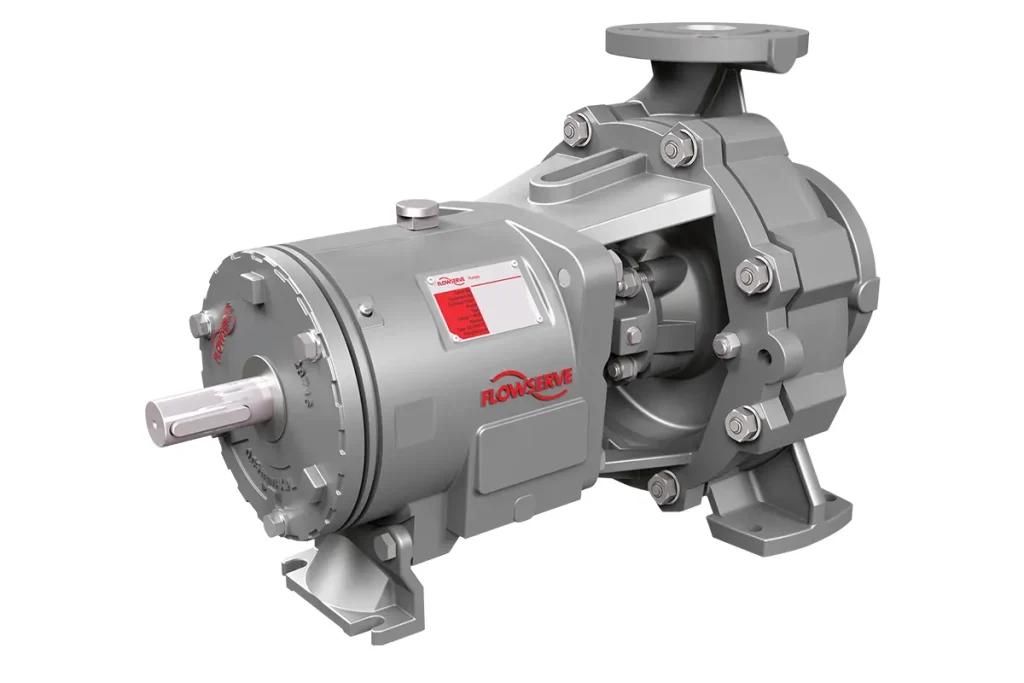 Flowserve metal pump and motor assembly