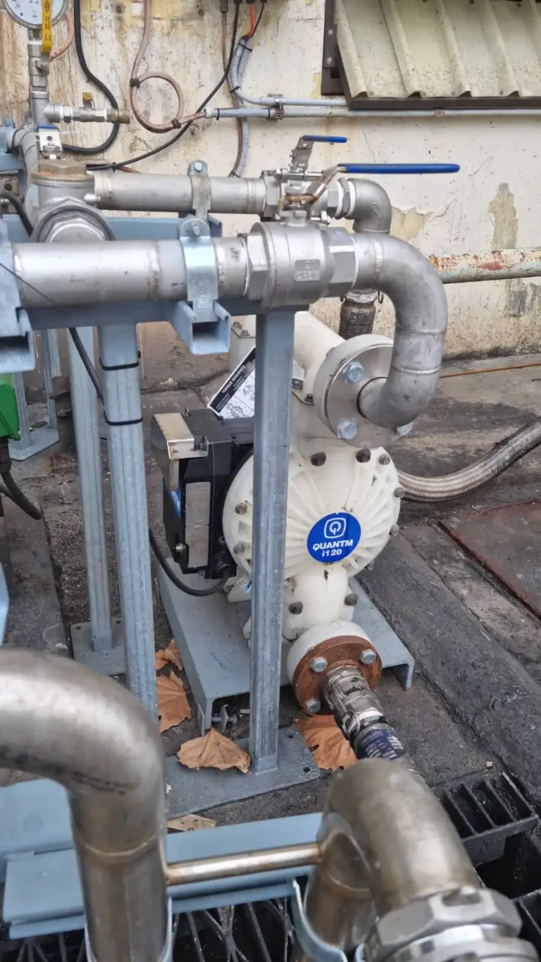 Graco QUANTM electric double-diaphragm pump