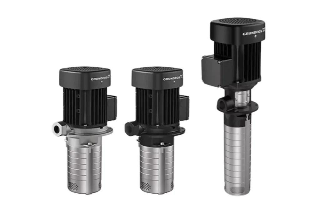 Group of Grundfos immersible pump units