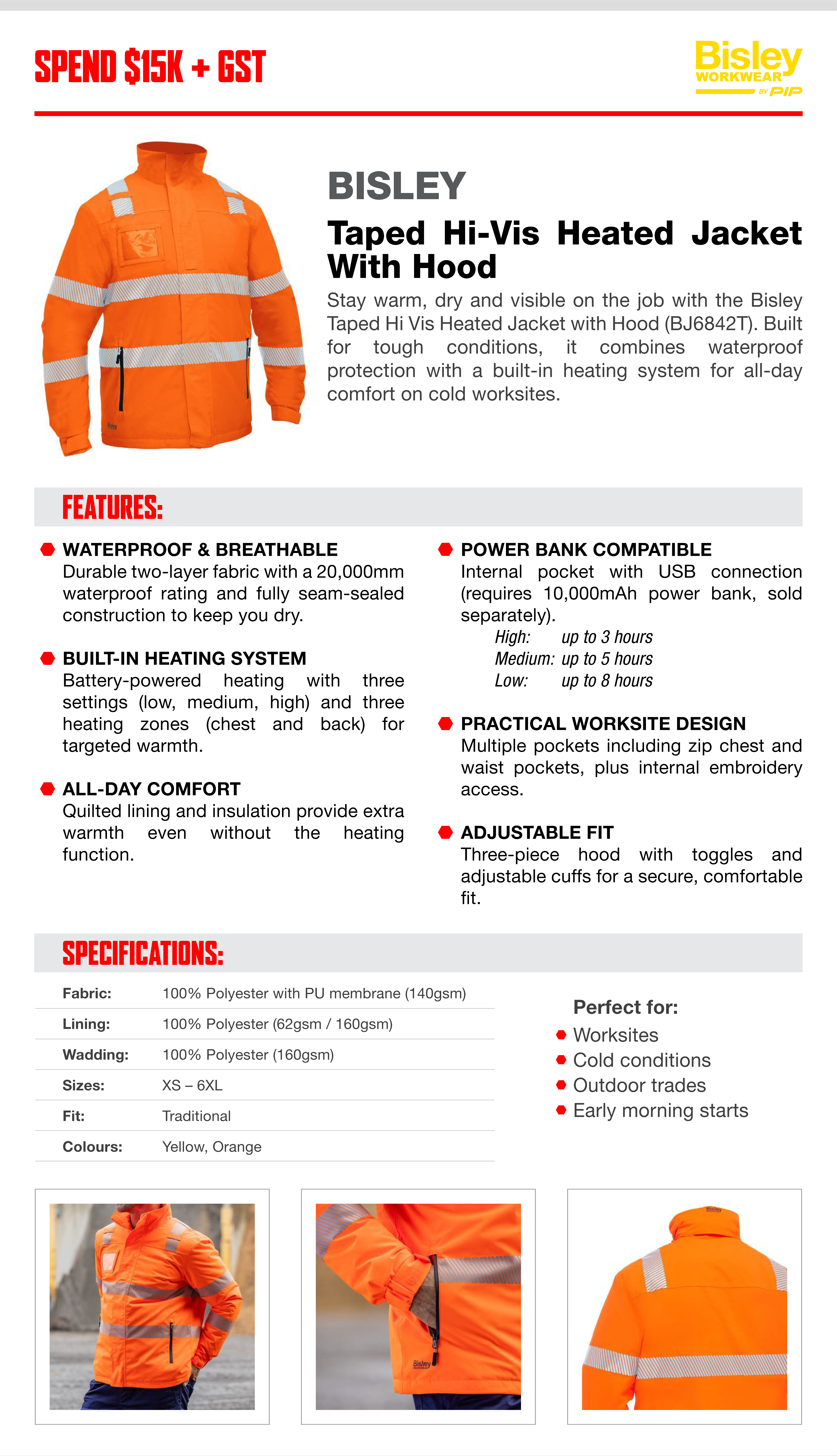 May 2026 Promo: Free AirPods or Hi-Vis Jacket