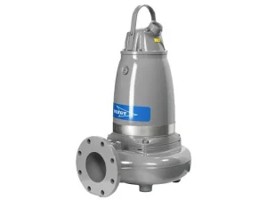 Flygt silver submersible pump with a top handle