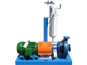 Griswold pump assemblies with green and orange motors