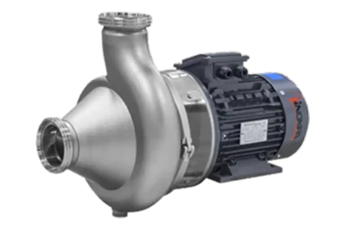 Stainless steel Inoxpa pump with an electric motor